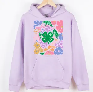 Spring Floral 4-H– Hoodie