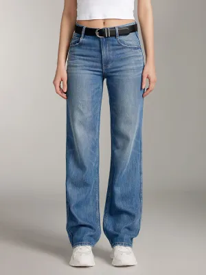Straight Fit Tencel Jeans