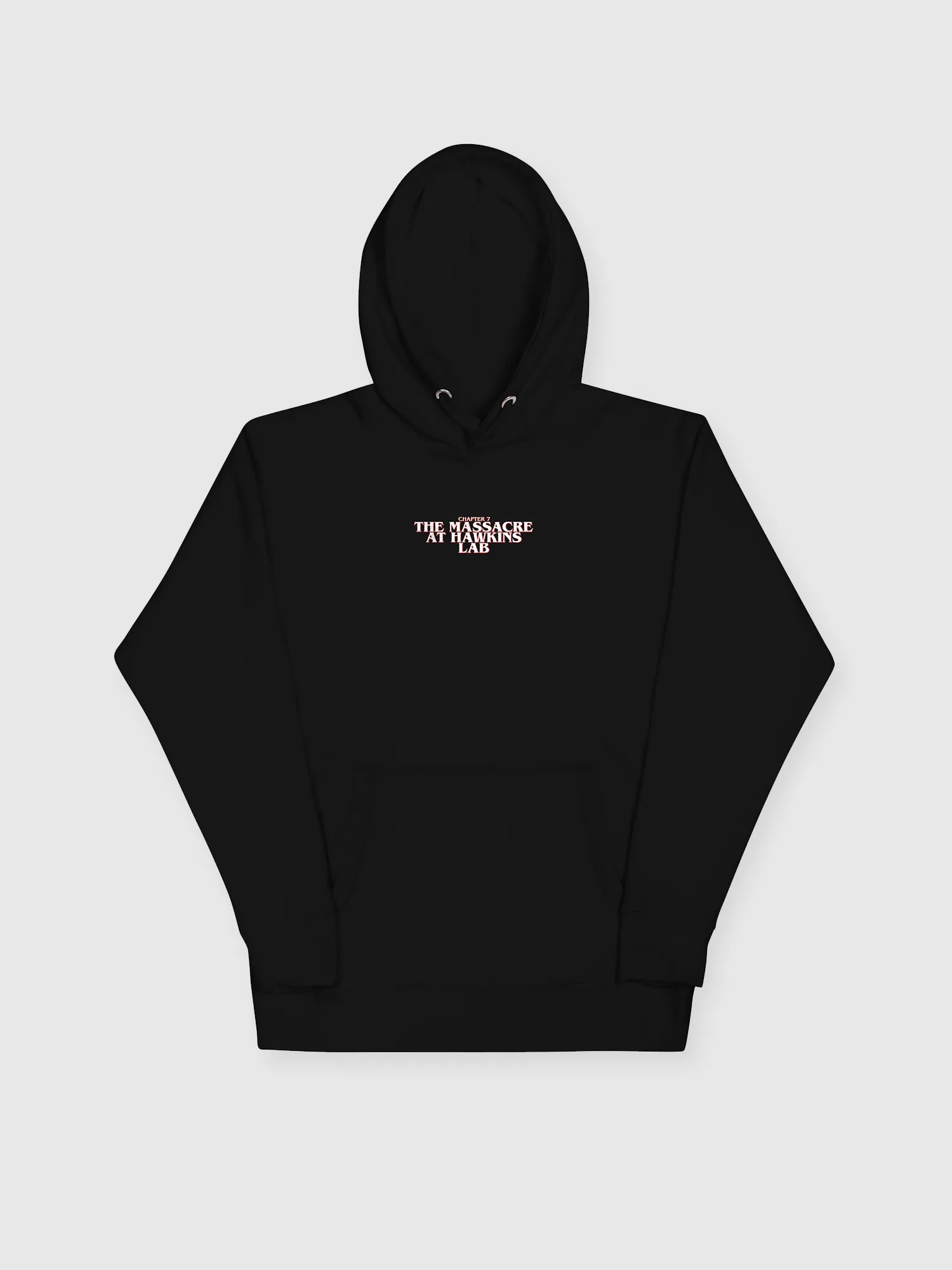 Stranger Things x Butcher Billy The Massacre at Hawkins Lab Unisex Hoodie [Black]