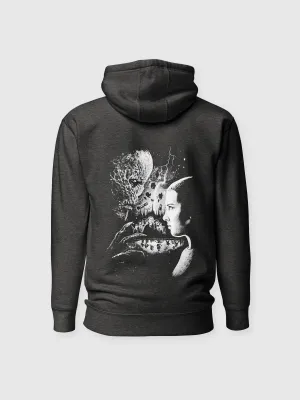 Stranger Things x Kyle Lambert Unisex Hoodie [Charcoal Heather]