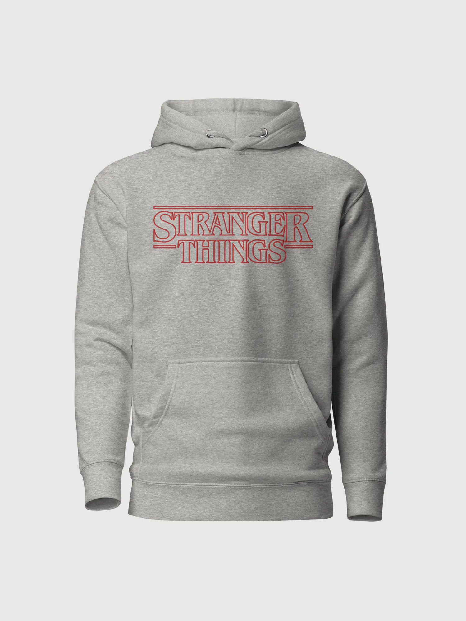Stranger Things x Kyle Lambert Unisex Hoodie [Sport Grey]