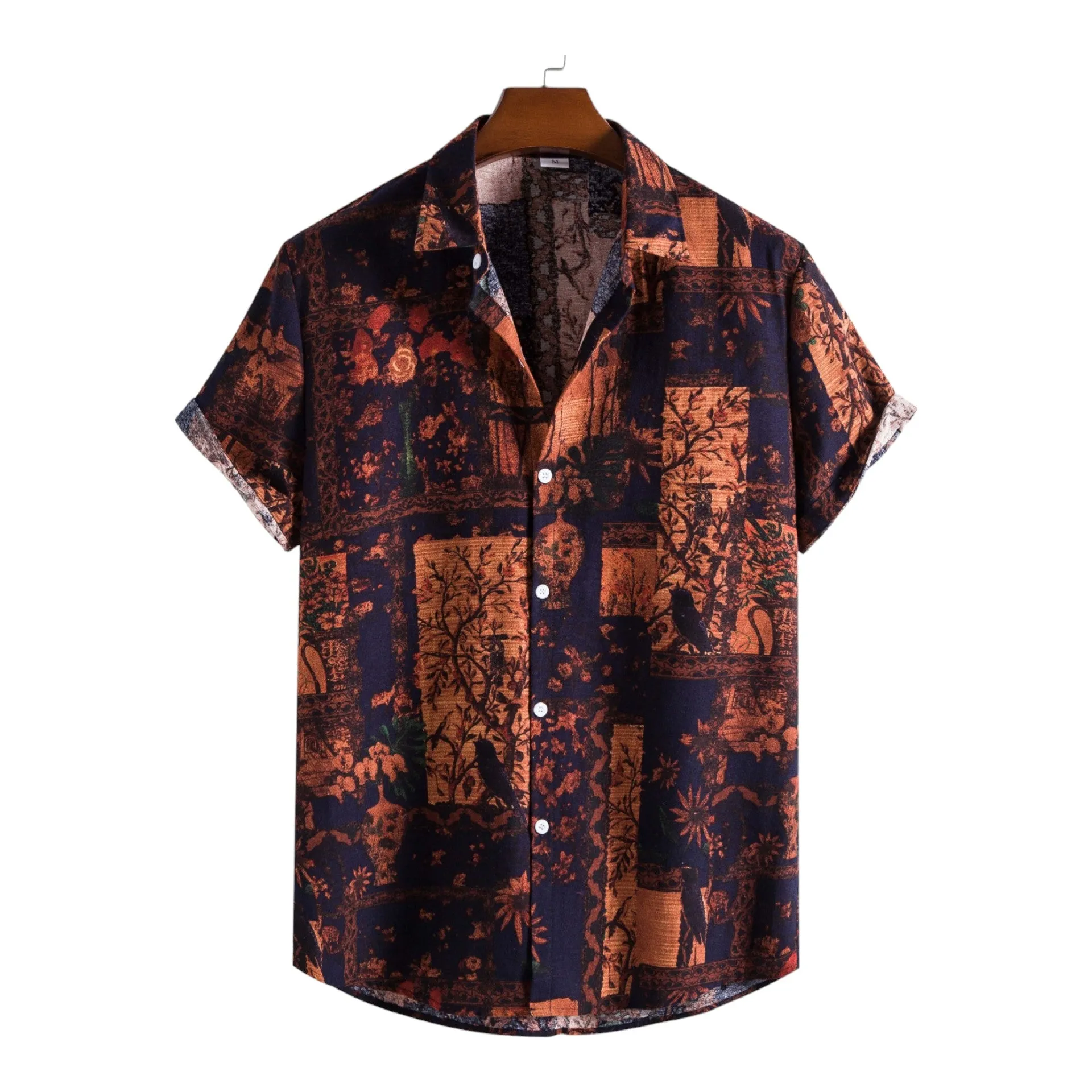 Summer Button up Shirts - Hawaiian shirts