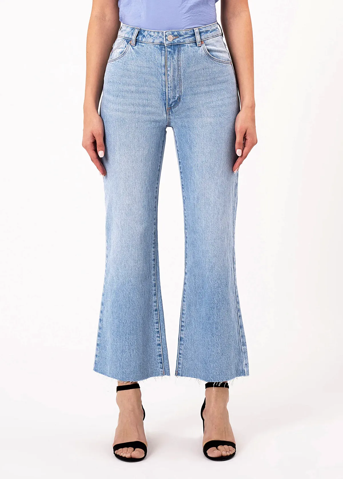 Sunshine Blue Eastcoast Flare Ankle Length Jean