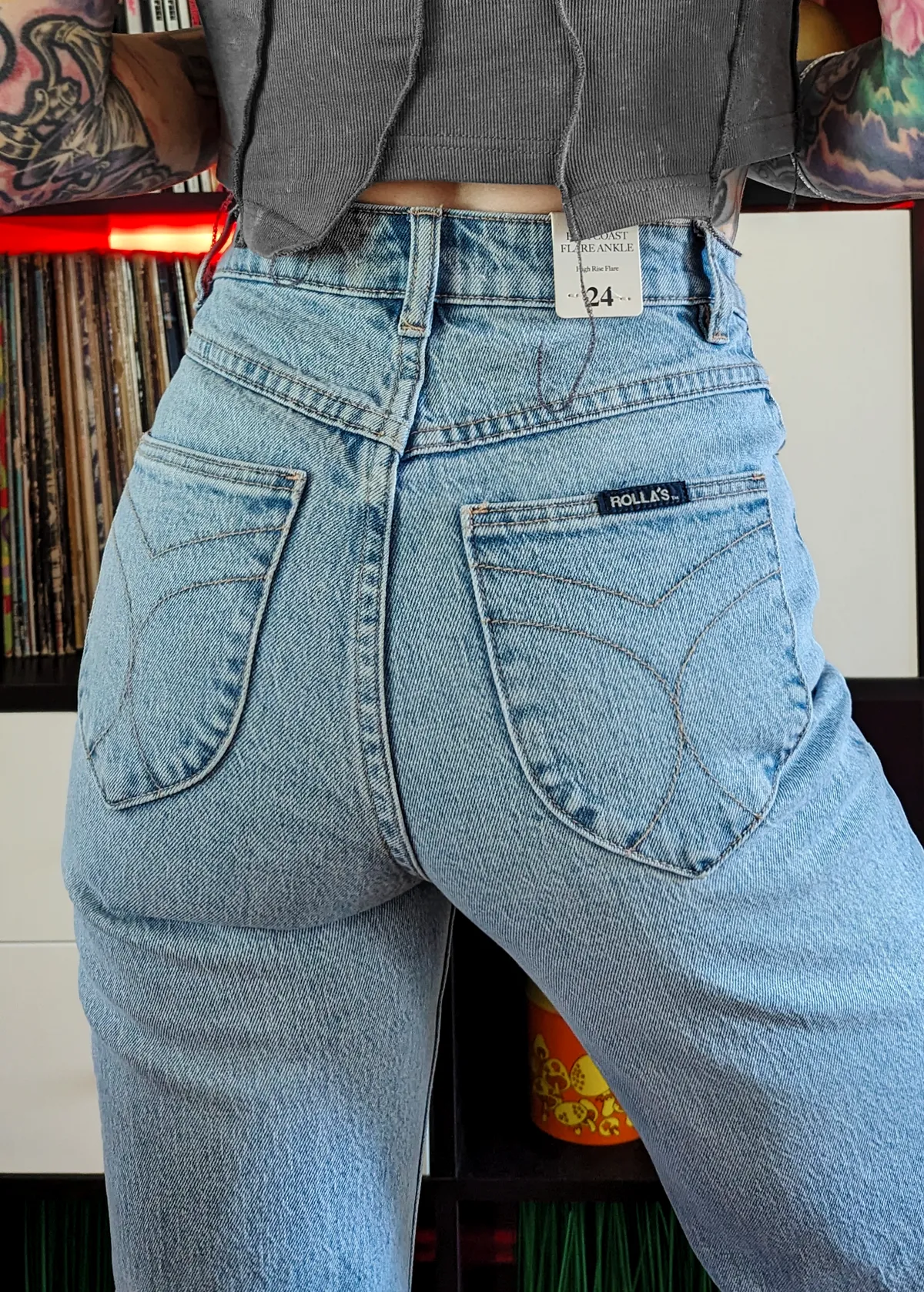 Sunshine Blue Eastcoast Flare Ankle Length Jean