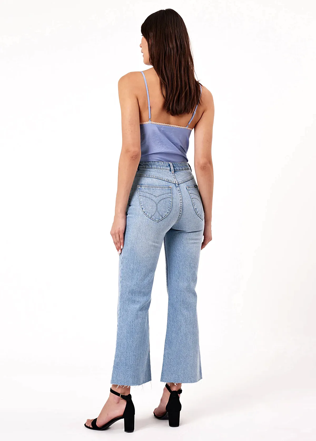Sunshine Blue Eastcoast Flare Ankle Length Jean