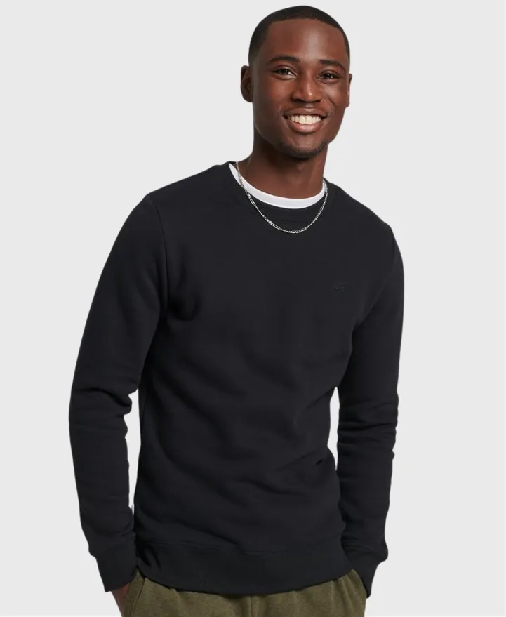 Superdry Vintage Logo Sweatshirt Black