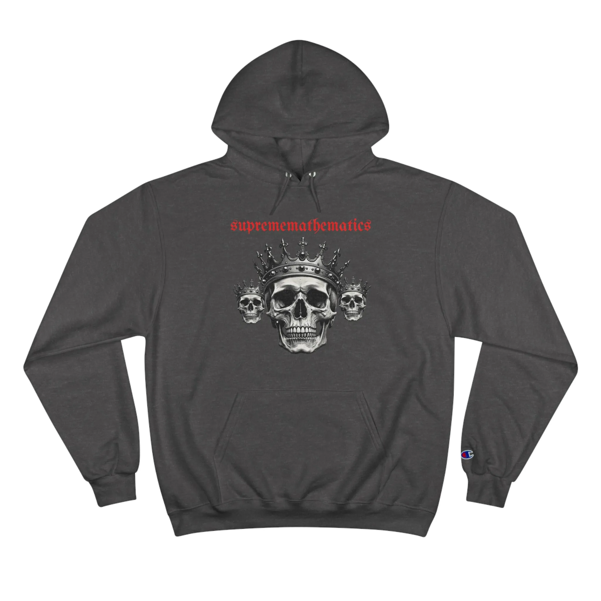 SUPREMEMATHEMATICS SKULL KING HOODIE