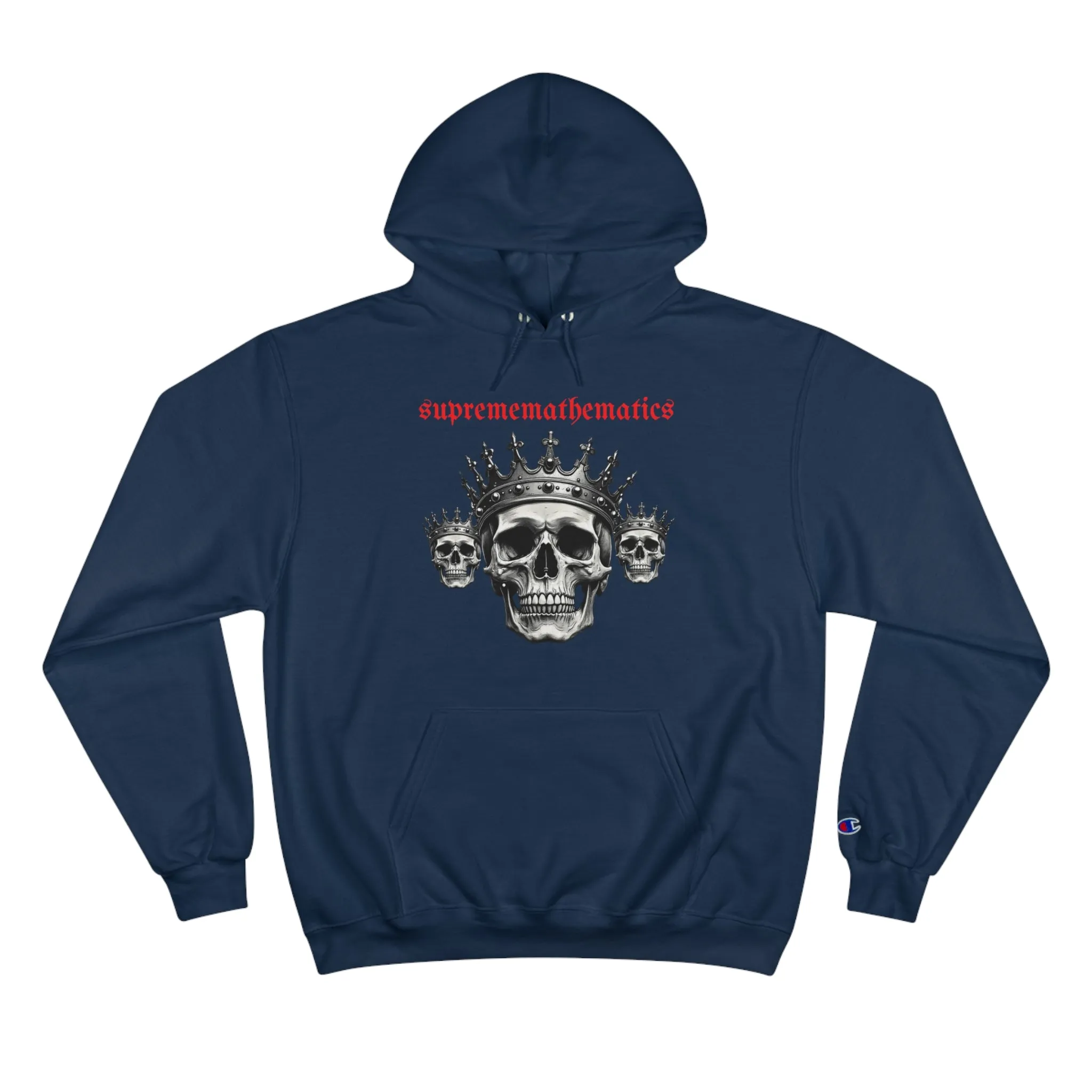 SUPREMEMATHEMATICS SKULL KING HOODIE