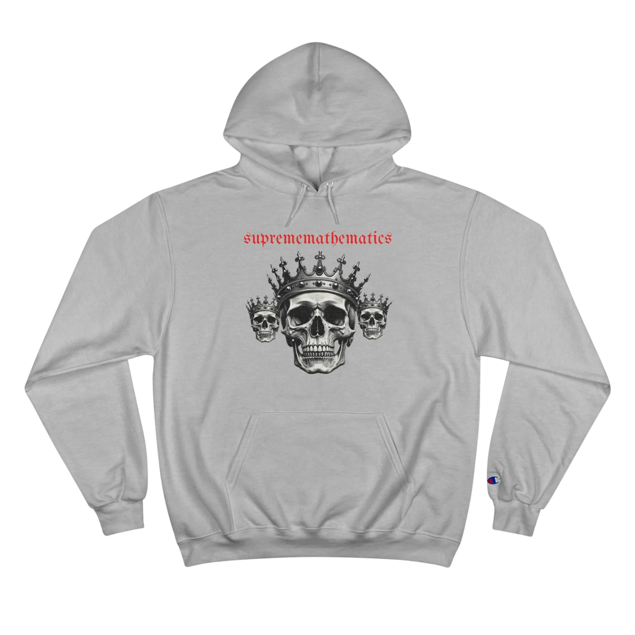 SUPREMEMATHEMATICS SKULL KING HOODIE