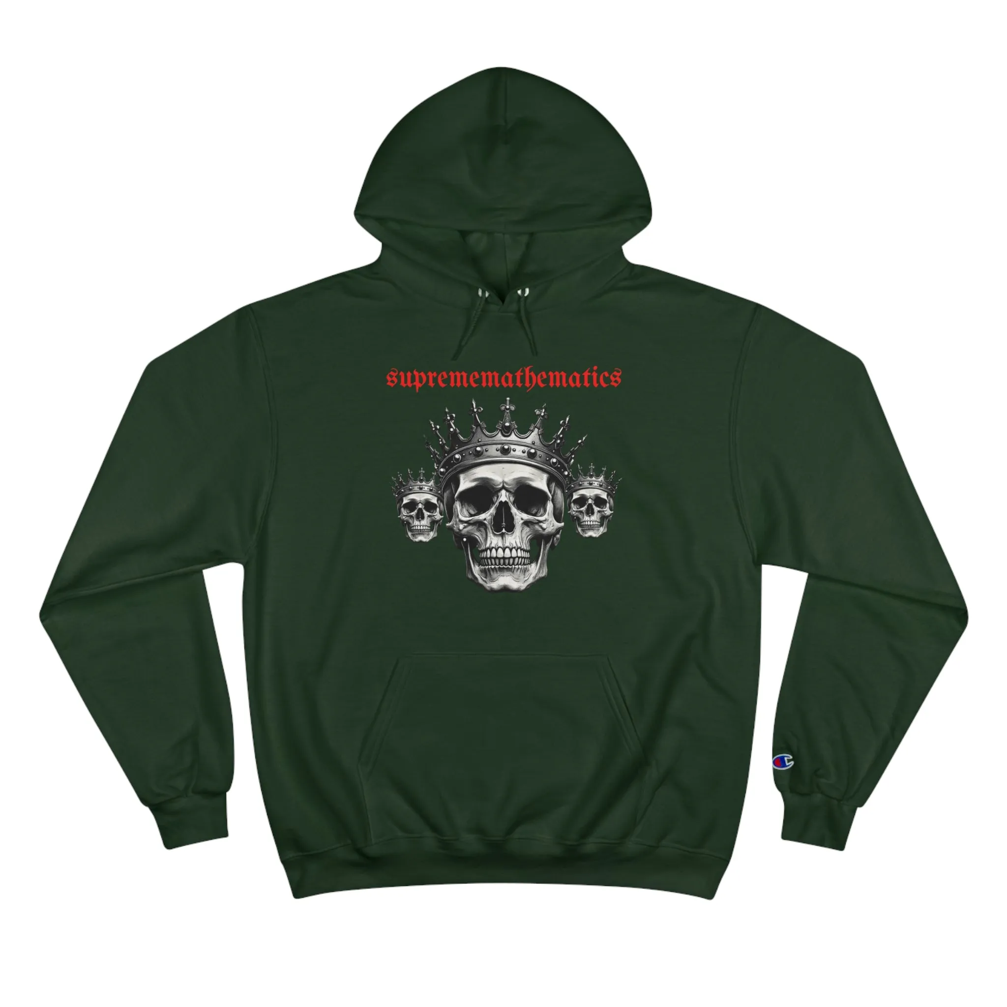 SUPREMEMATHEMATICS SKULL KING HOODIE