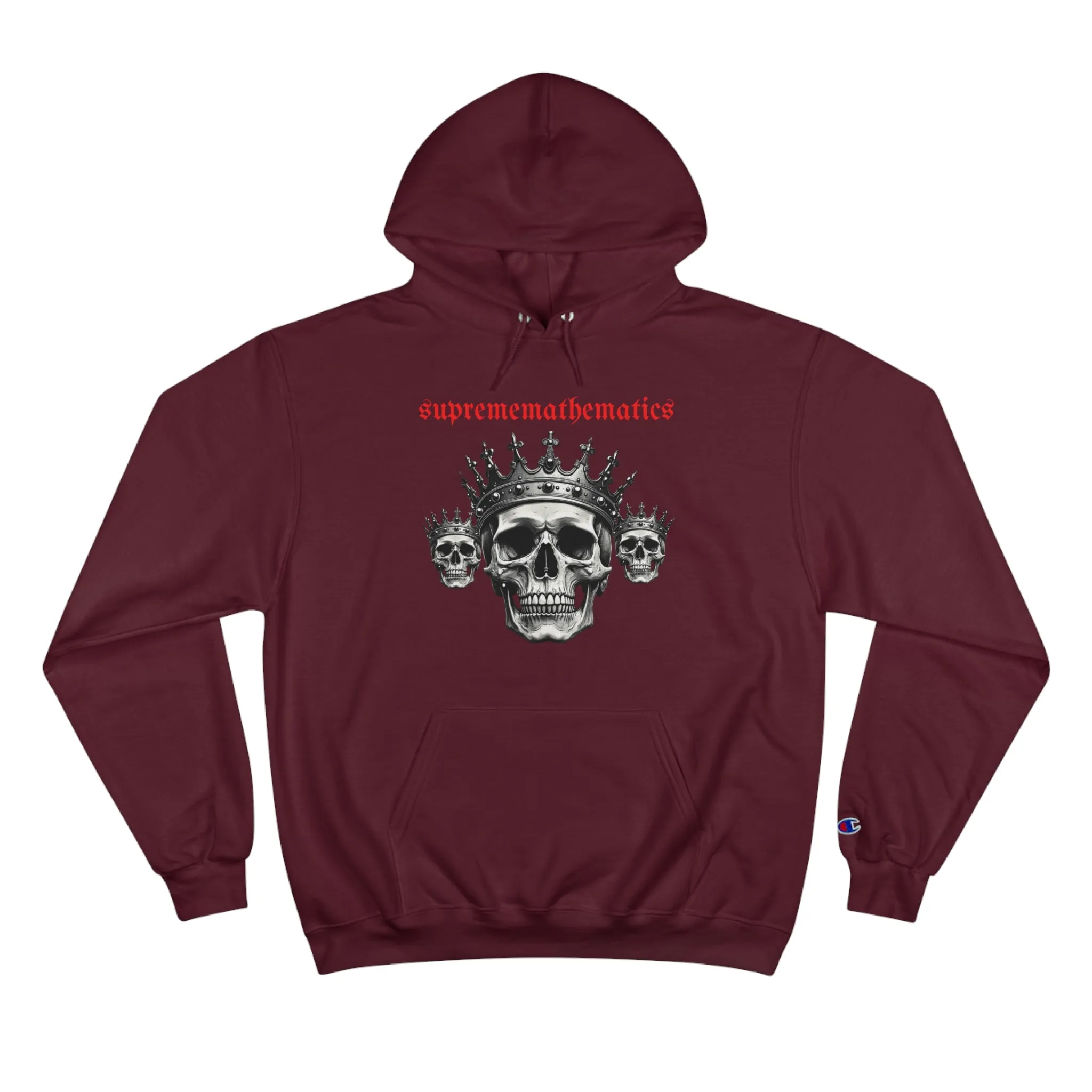 SUPREMEMATHEMATICS SKULL KING HOODIE