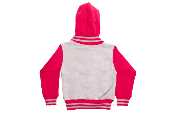 Sweatshirt York England Grey-Fusia- Youth