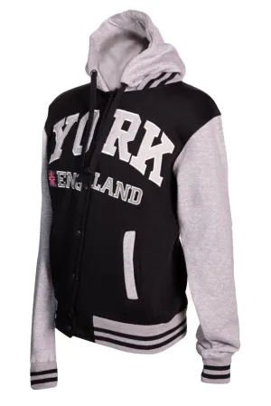 Sweatshirt York England Navy-Grey Baseball Youth