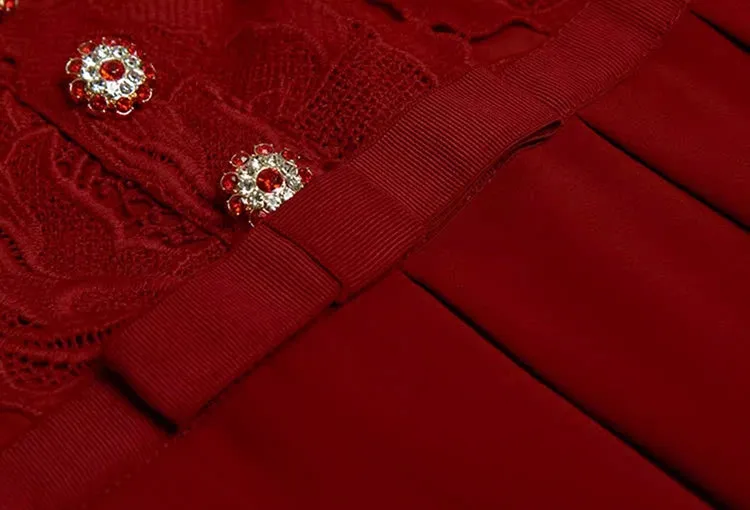 Talia Crystal Button  Vintage Dress