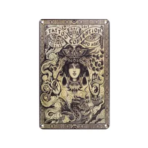 Tattoo Studio Decorative Board TA140 'Tattoo Convention'