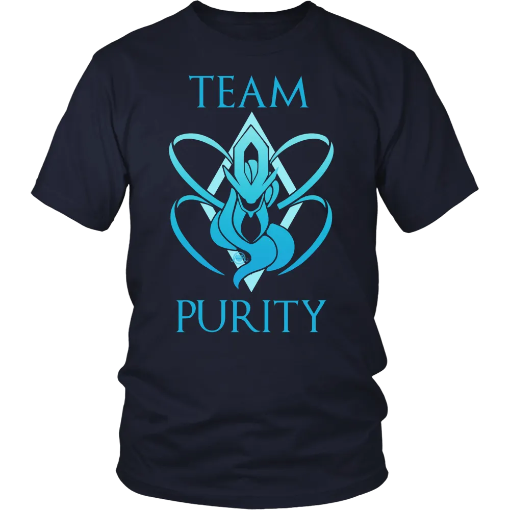 Team Purity - Mystic Tshirt Stay true to the blue!