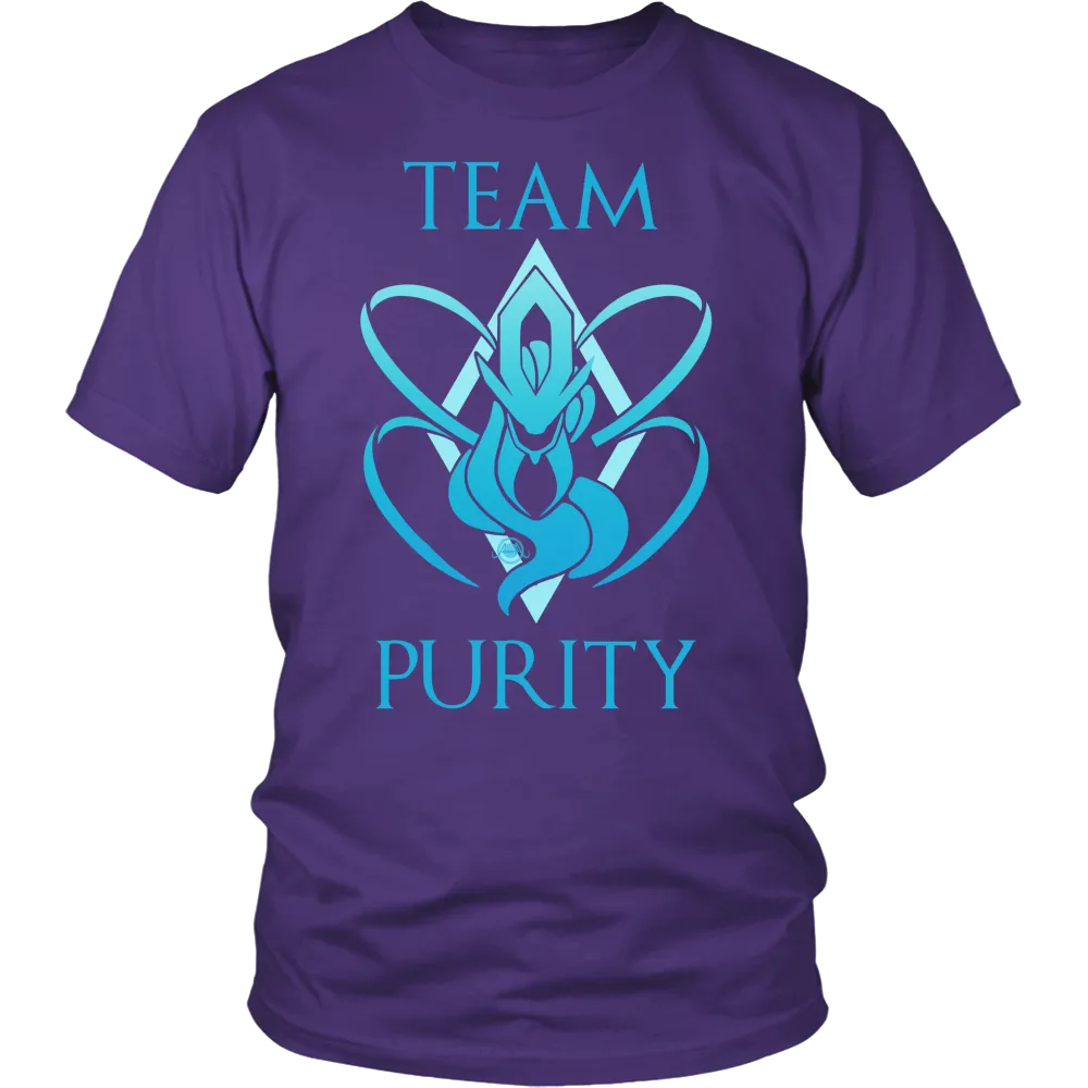 Team Purity - Mystic Tshirt Stay true to the blue!