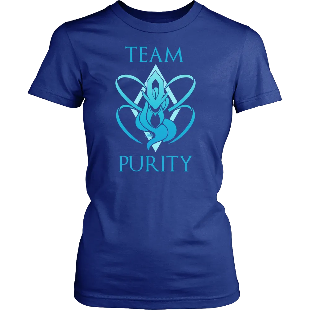 Team Purity - Mystic Tshirt Stay true to the blue!