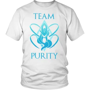 Team Purity - Mystic Tshirt Stay true to the blue!