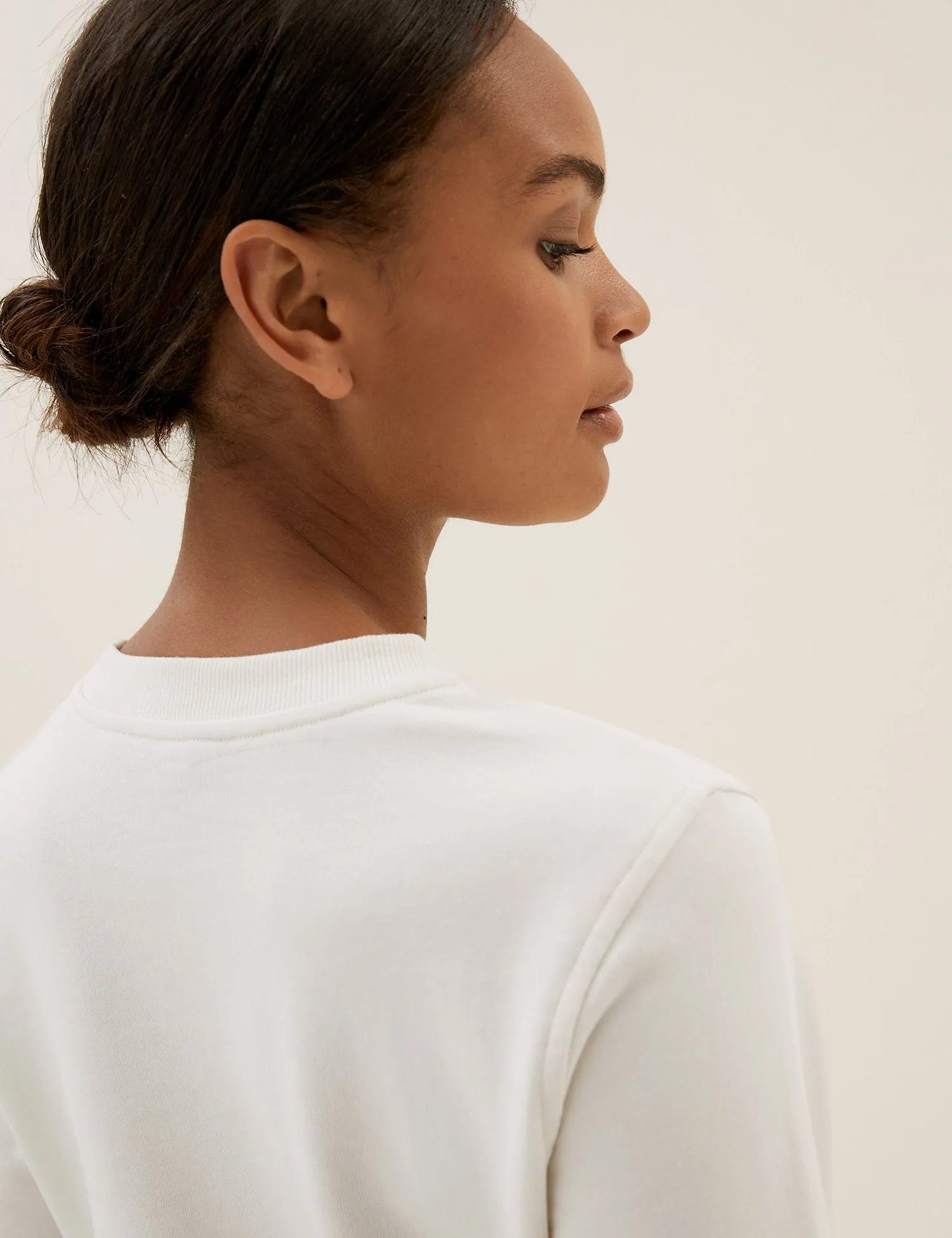 The Cotton Rich Crew Neck Sweatshirt