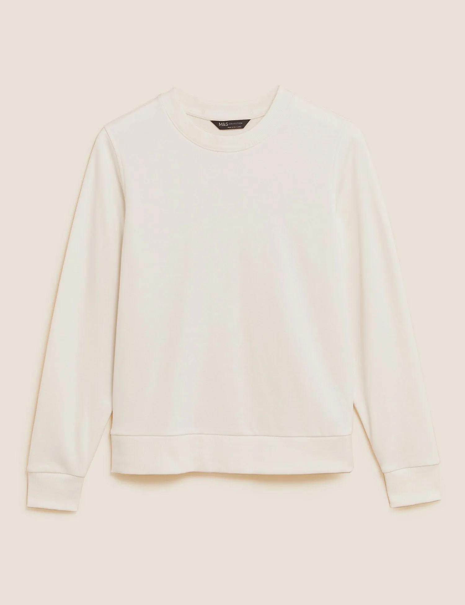 The Cotton Rich Crew Neck Sweatshirt