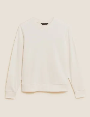 The Cotton Rich Crew Neck Sweatshirt