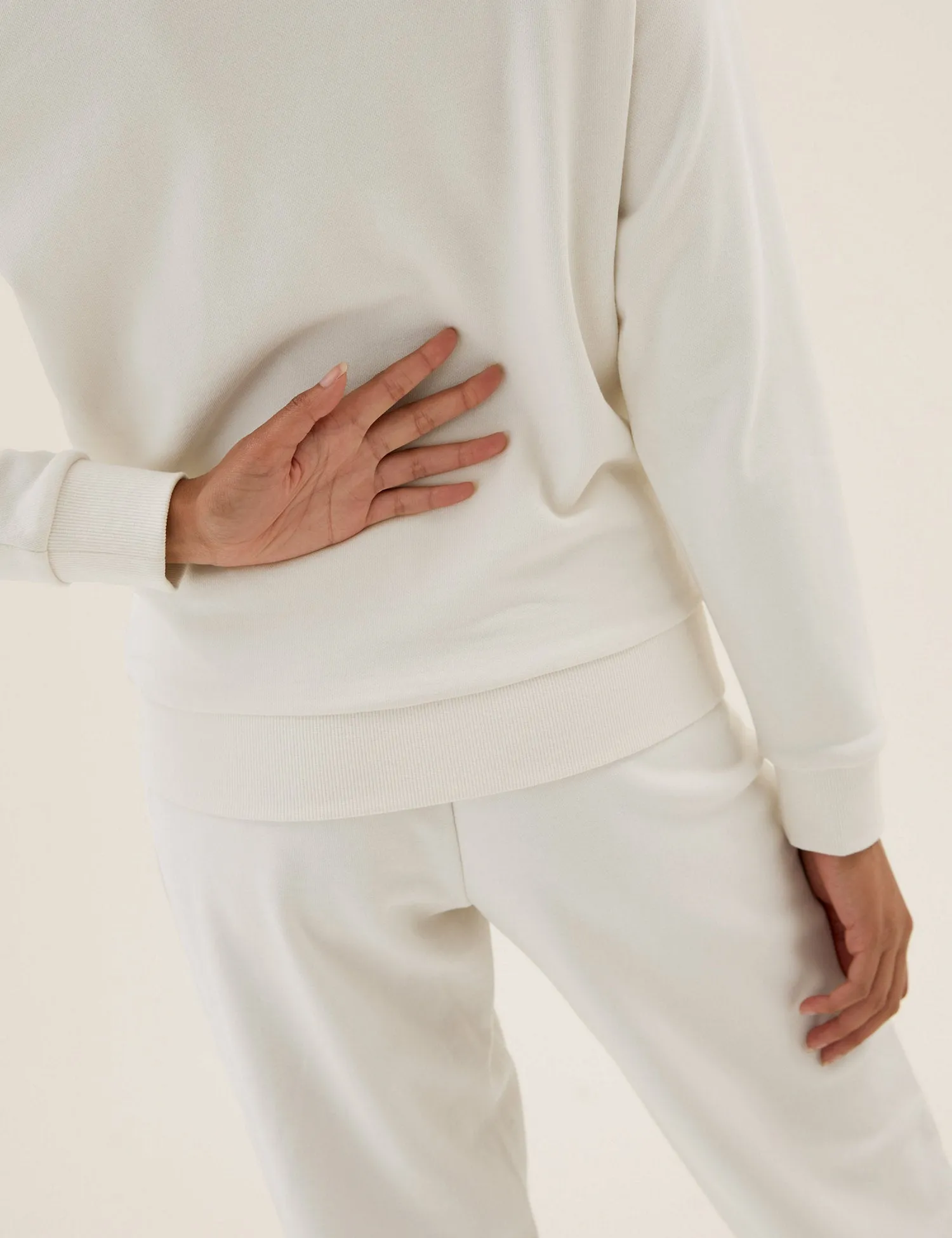 The Cotton Rich Crew Neck Sweatshirt