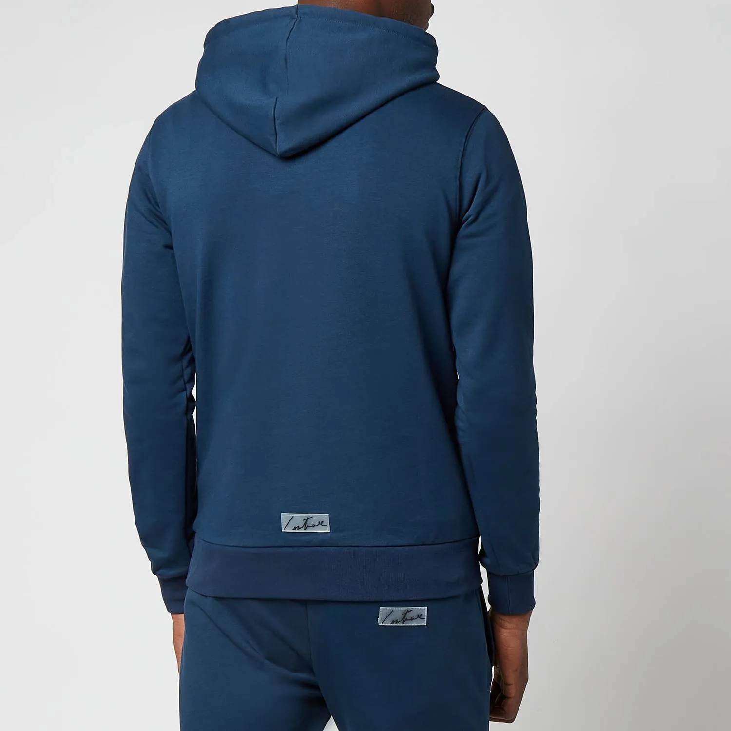 The Couture Club Essentials Signature Slim Hoodie Navy
