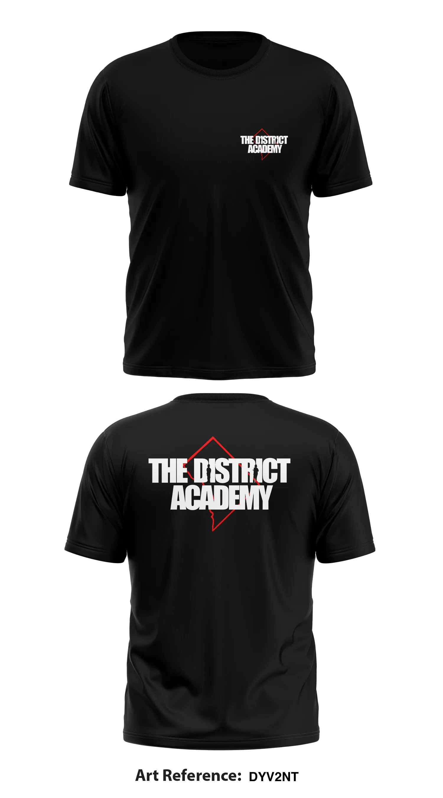 The District Academy  Store 1 Core Men's SS Performance Tee - DYV2nT