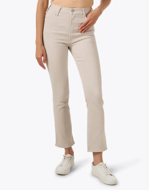 The Hustler Feather Grey High Waist Jean