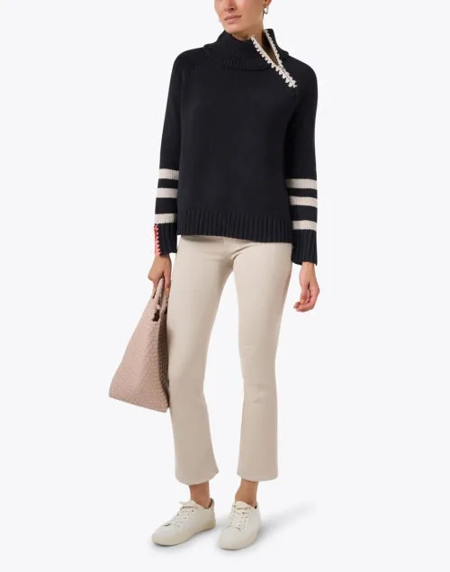 The Hustler Feather Grey High Waist Jean