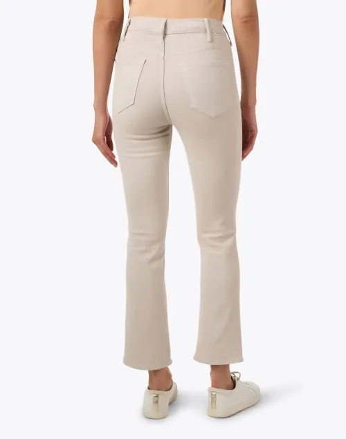 The Hustler Feather Grey High Waist Jean