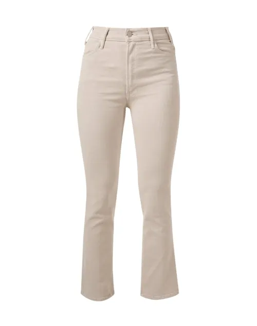 The Hustler Feather Grey High Waist Jean