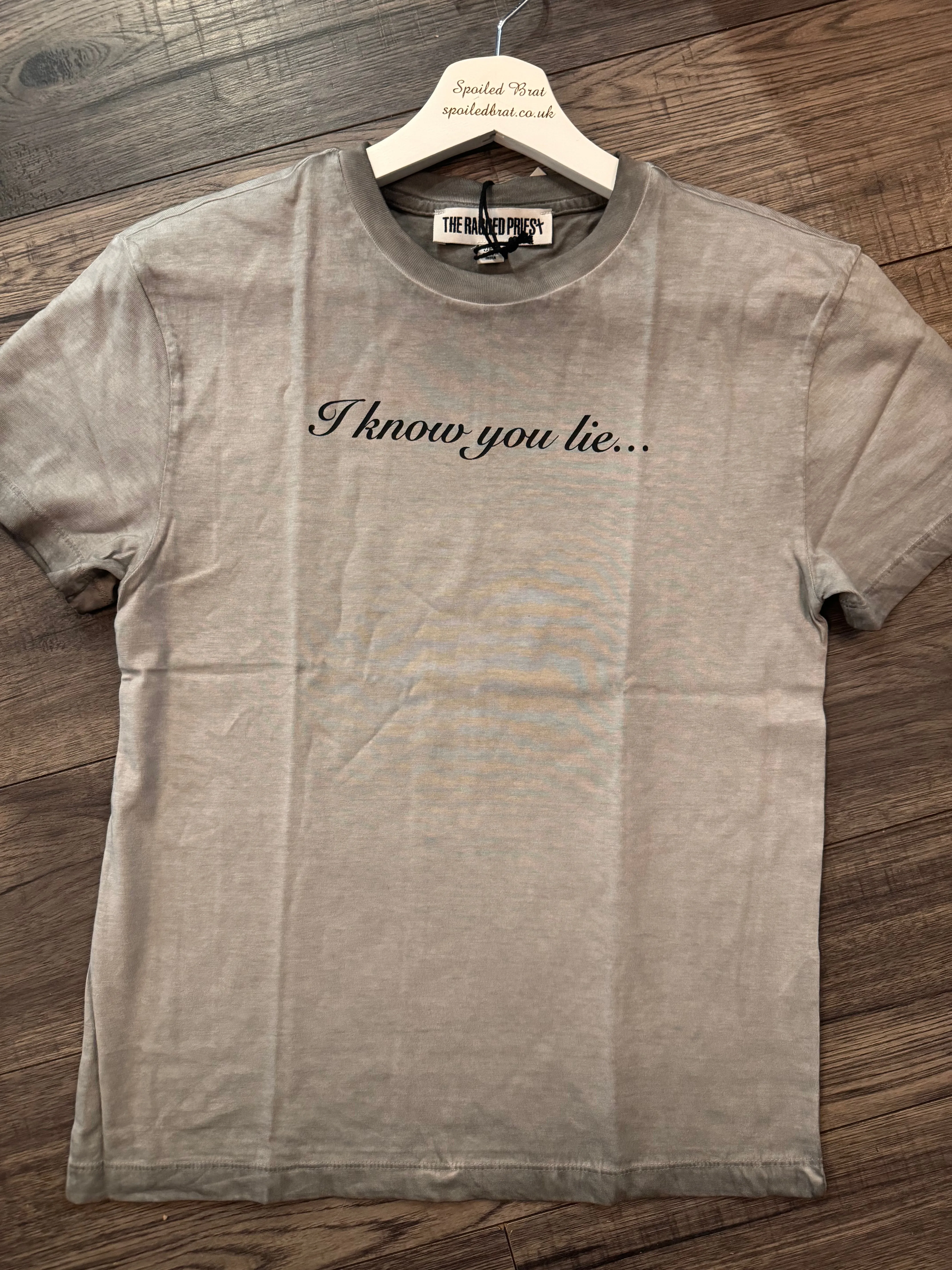 The Ragged Priest Liar Slogan Tee