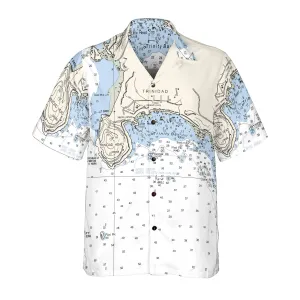 The Trinity Bay Coconut Button Camp Shirt