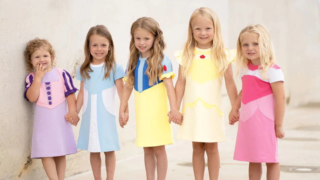 The Yellow Lamb Princess Playtime: Snow White Inspired Primary Dress