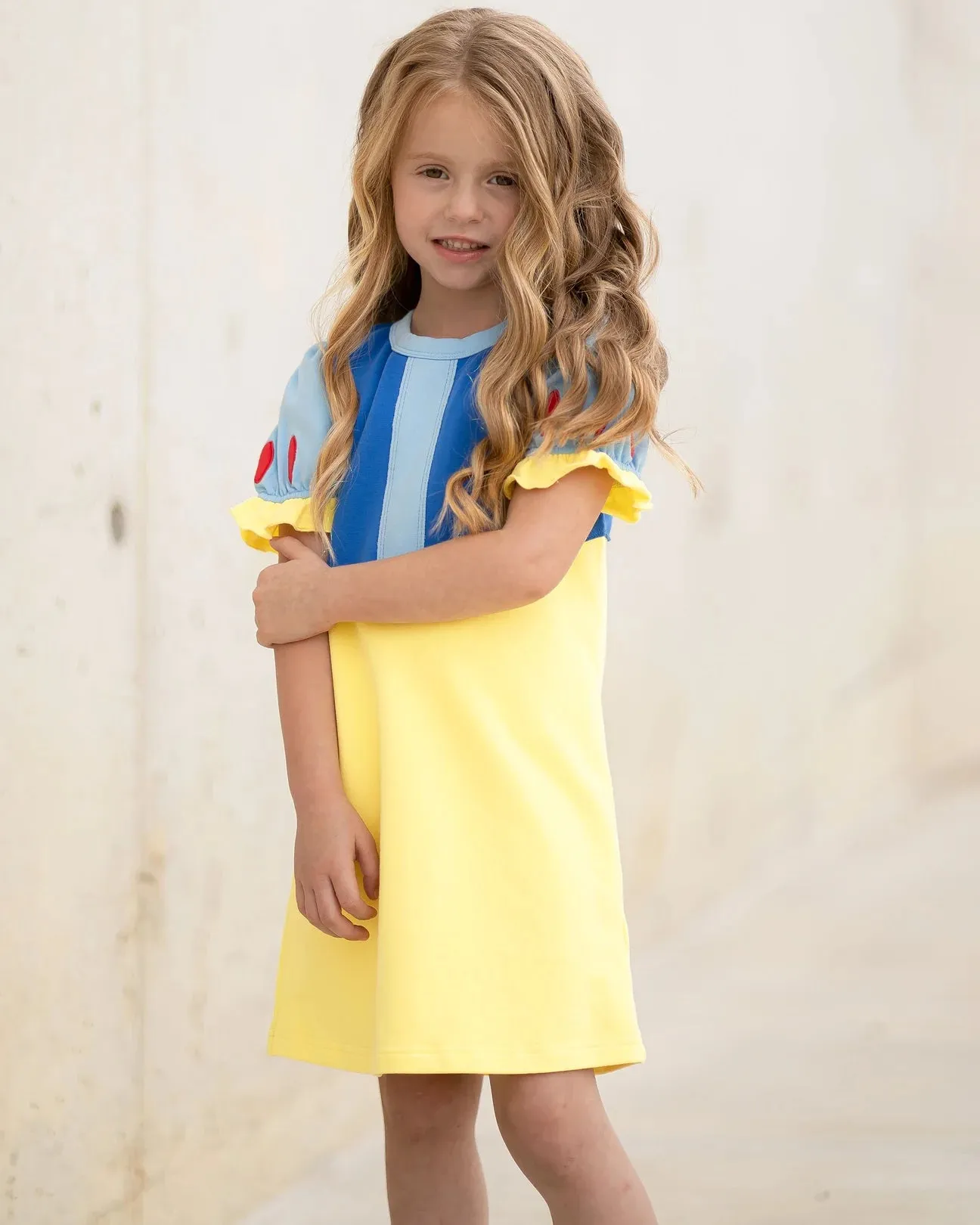 The Yellow Lamb Princess Playtime: Snow White Inspired Primary Dress