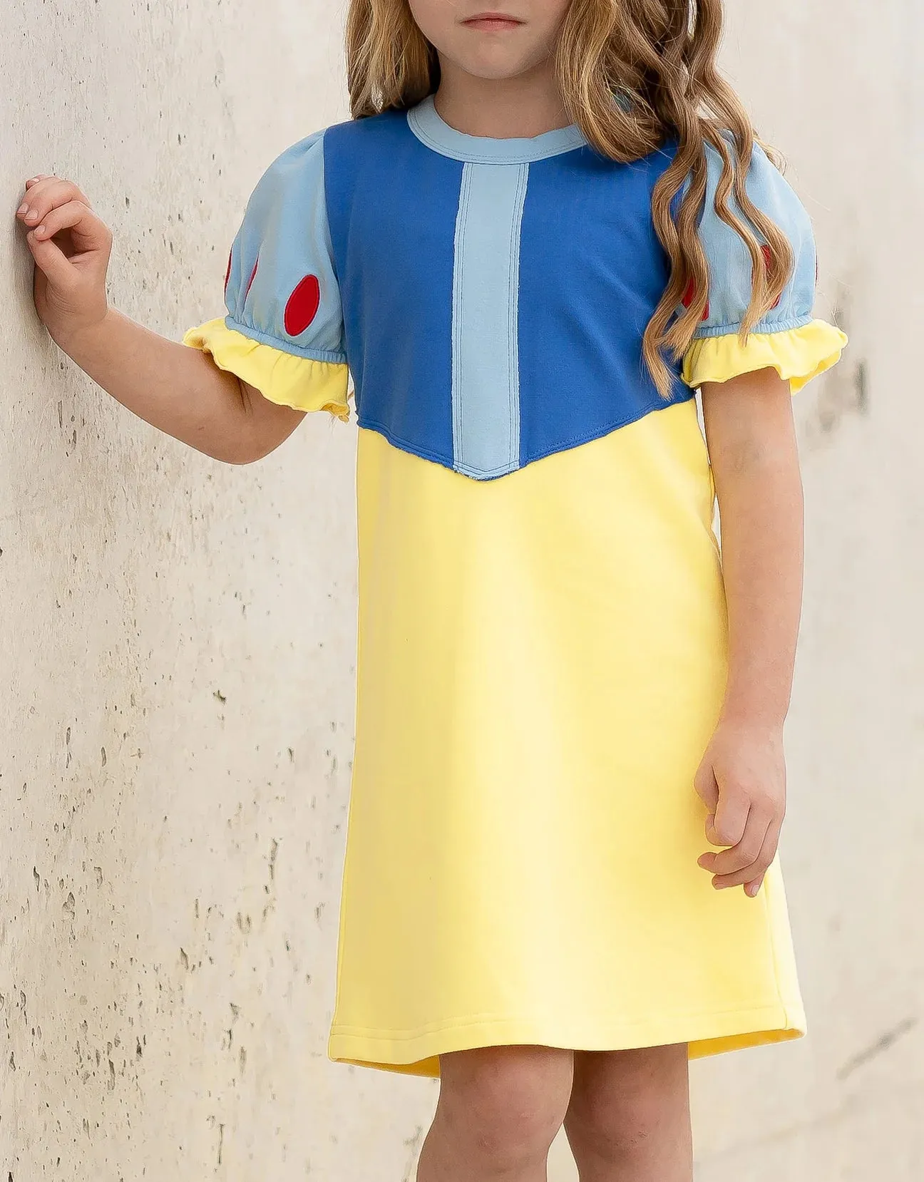 The Yellow Lamb Princess Playtime: Snow White Inspired Primary Dress