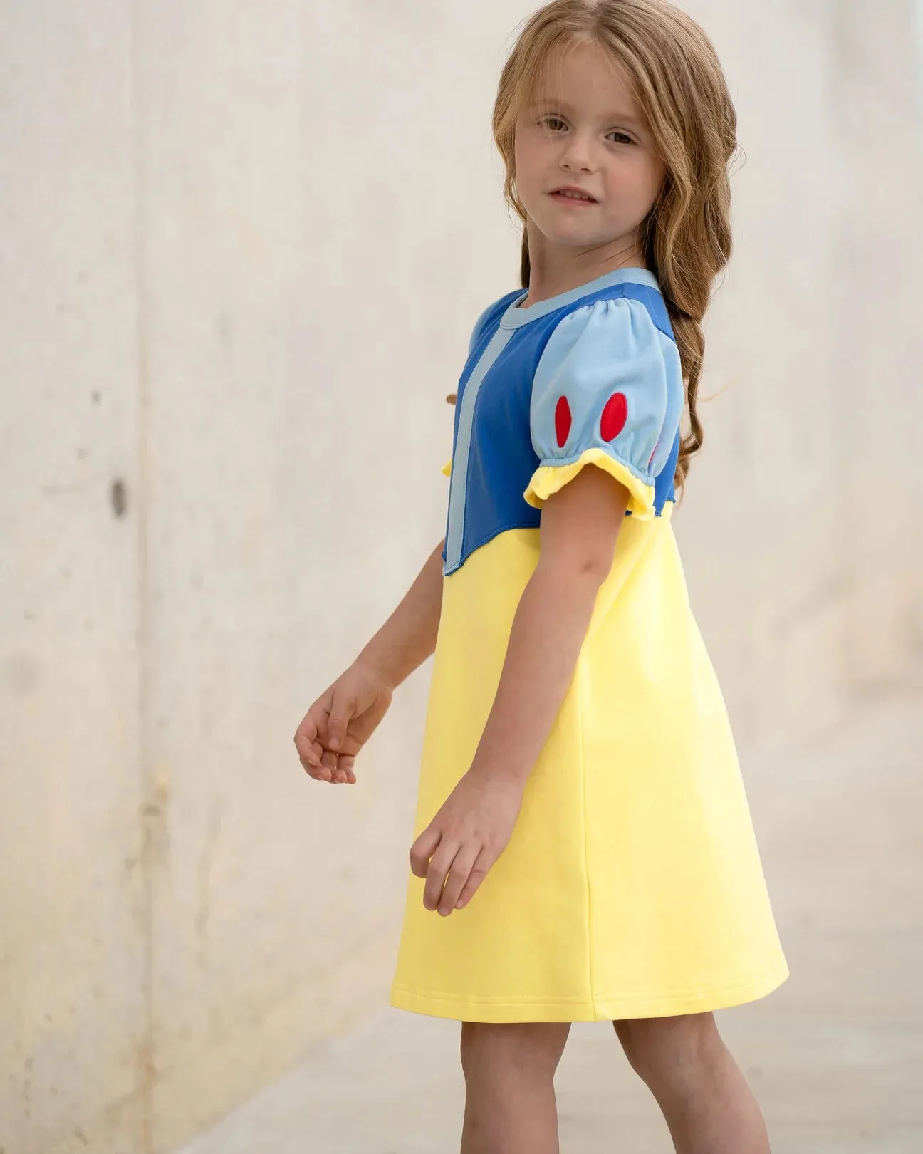 The Yellow Lamb Princess Playtime: Snow White Inspired Primary Dress