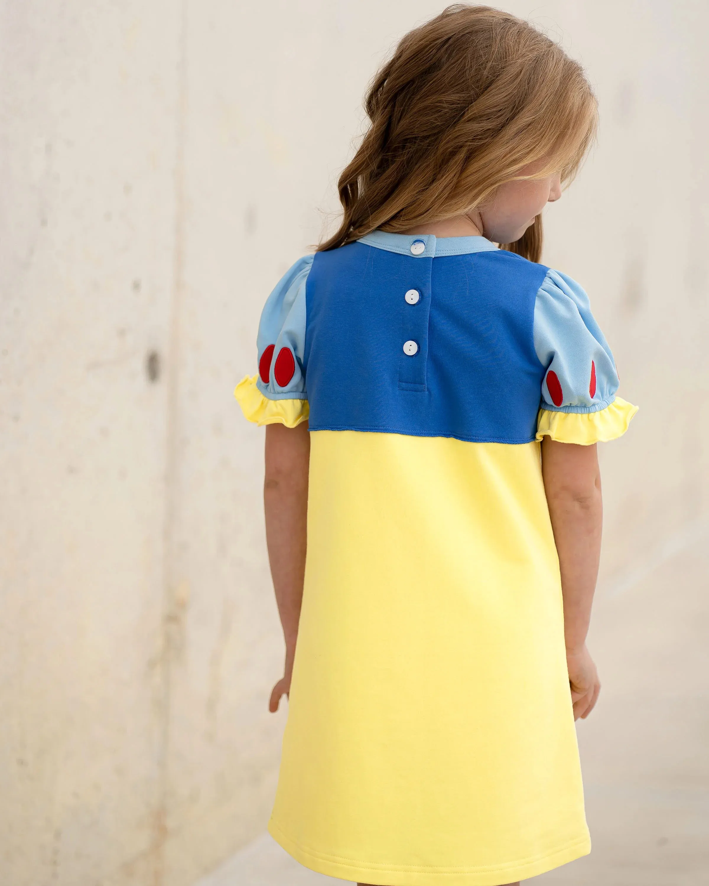 The Yellow Lamb Princess Playtime: Snow White Inspired Primary Dress