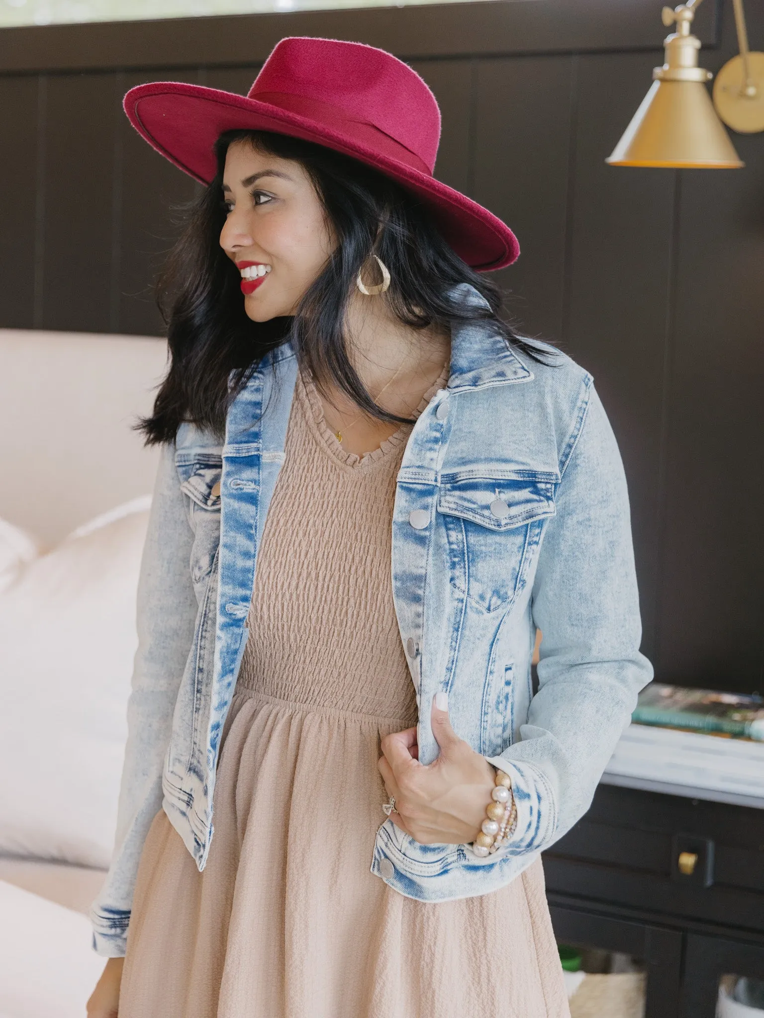 Tiffany Vintage Washed Denim Jacket