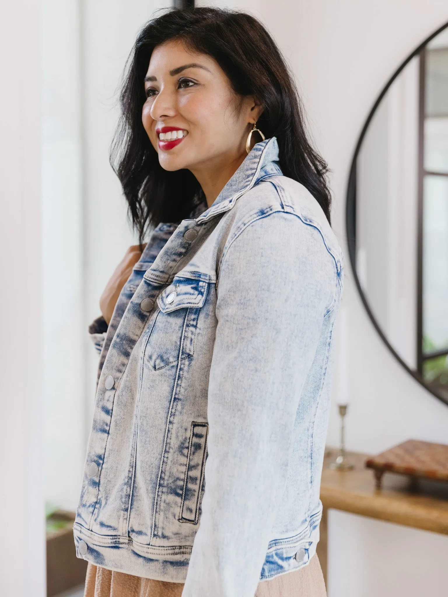 Tiffany Vintage Washed Denim Jacket