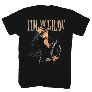 Tim Mcgraw Back When Black T-Shirt