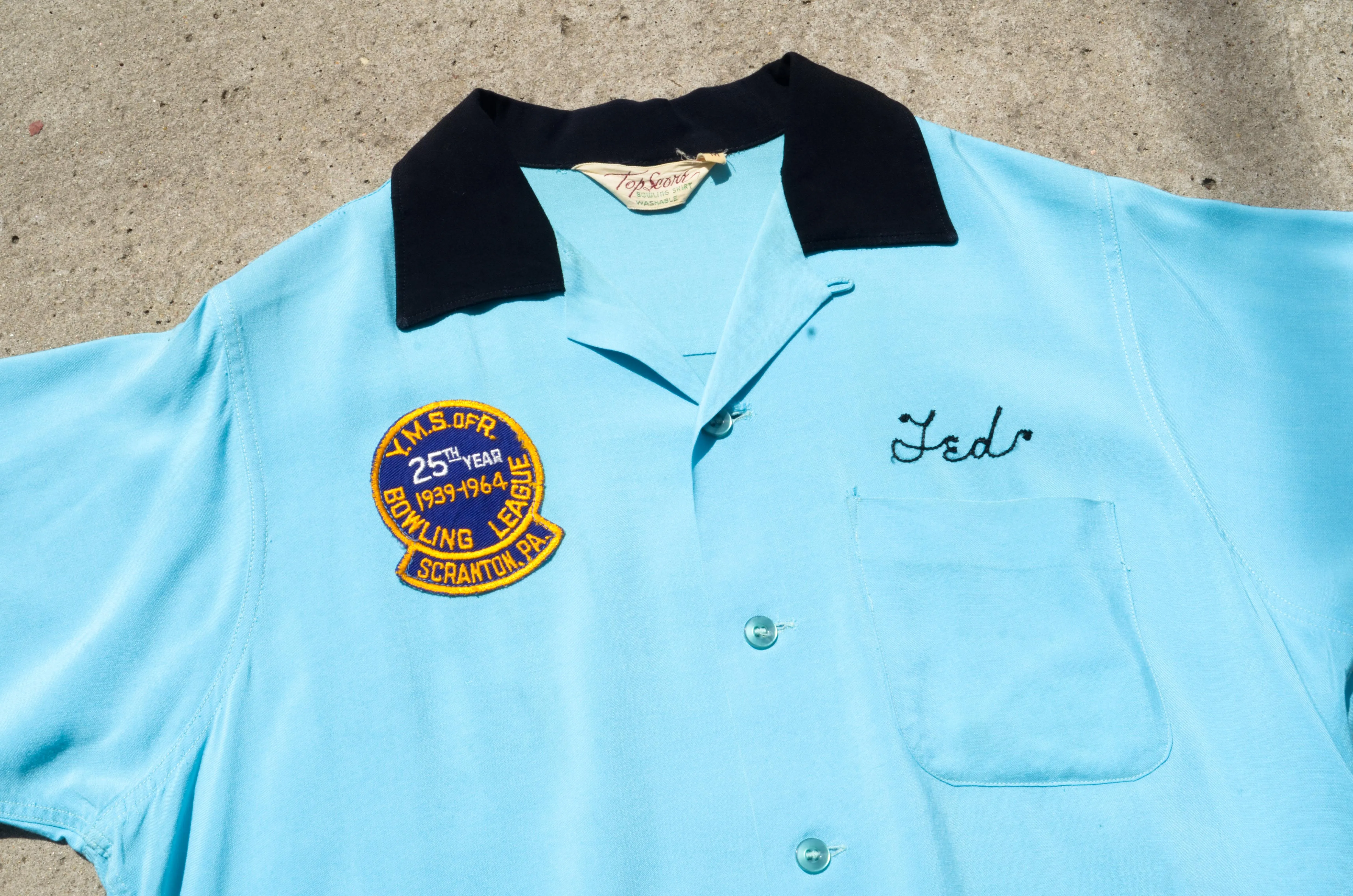 Top Score - Rayon Loop Collar Bowling Shirts