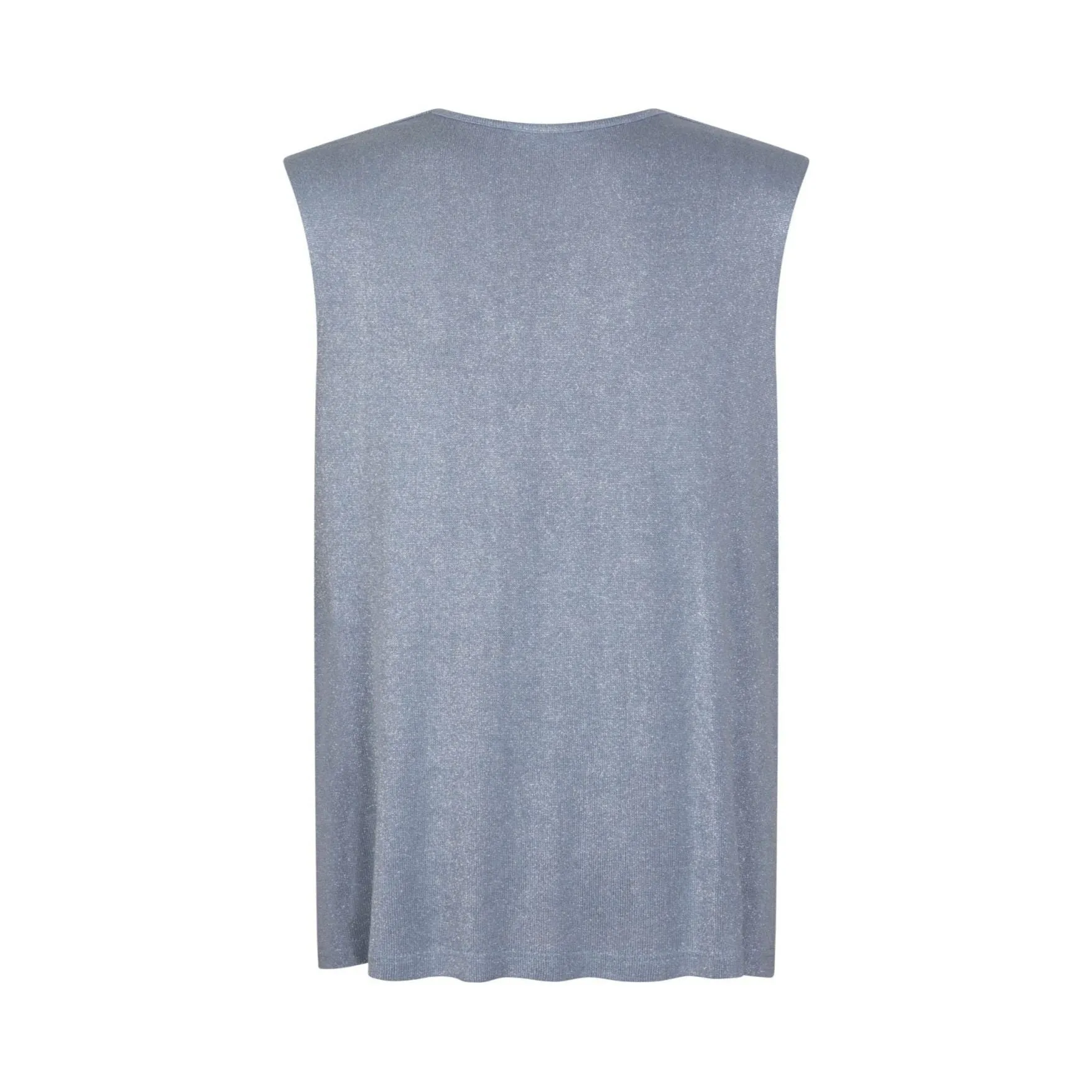 Top soft lurex iceblue