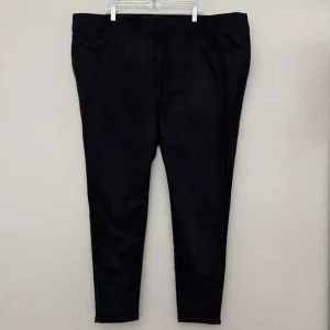 Torrid Lean Jean Skinny Super Soft Black Pull On Size 5 Tall NWT