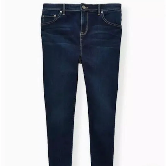 Torrid MidFit Super Skinny Super Soft High-Rise Jeans in Basin Blue – 26T NWT