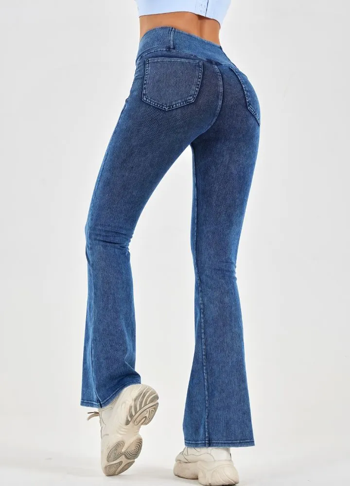 Ultra Soft Sculpting Flare Jeggings
