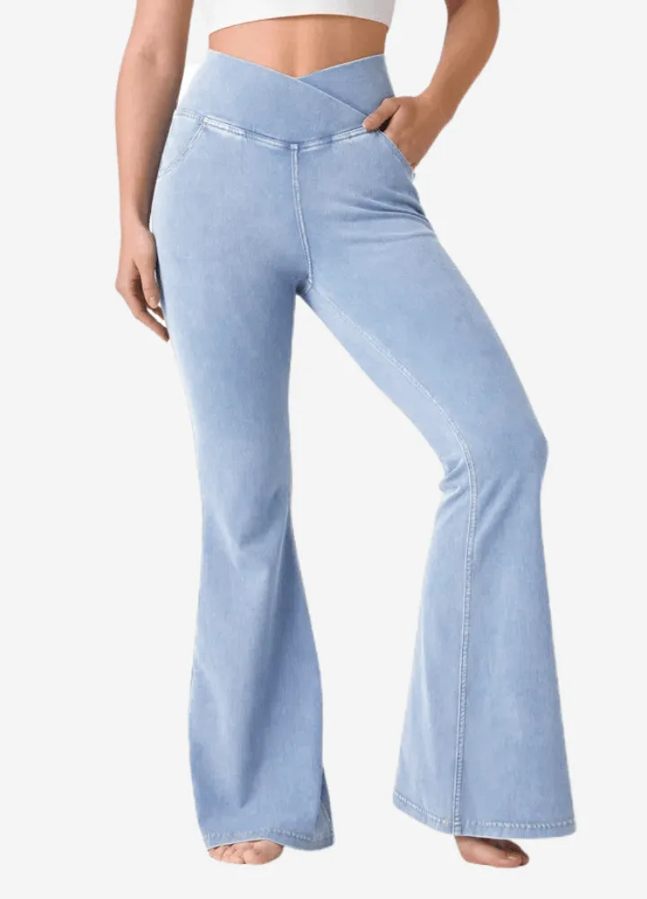 Ultra Soft Sculpting Flare Jeggings
