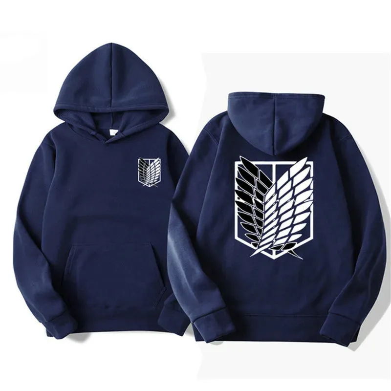 UrbanWärme Kapuzenpullover mit Druckdesign